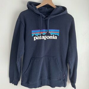 Patagonia Men's Dark Blue Hoodie